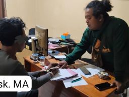 Satreskrim Polres Nganjuk Tangkap Pencuri Pompa Air Irigasi