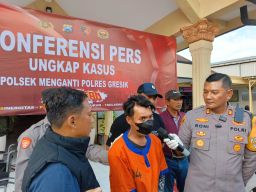 Polsek Menganti Amankan Pelaku Curanmor Gunakan Kunci T