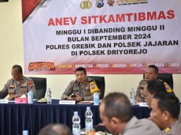 Jelang Pilkada 2024, Polres Gresik Jaga Ketertiban dan Keamanan