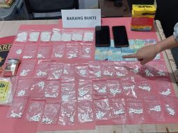 Polsek Cerme Gagalkan Peredaran Narkoba dan Ringkus Pelaku Beserta Barang Bukti