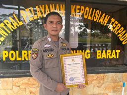 Personel Polda Lampung Dapat Hadiah SIP dari Kapolri, Tangkap Tersangka Curanmor