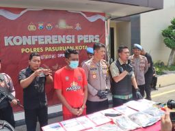 Satreskrim Polres Pasuruan Kota Ungkap Kasus Penganiayaan Gunakan Metode CSI