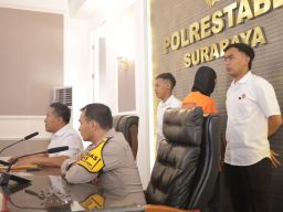 Polrestabes Surabaya Tangkap Tersangka Pelecehan Dua Siswi SMP di Surabaya