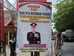 Masa Kampanye, Kapolres Tulungagung Gencarkan Imbauan Pilkada Aman