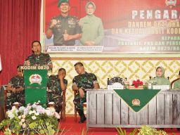Danrem 084/BJ Kunjungan ke Bangkalan dan Sampang, Beri Arahan Seluruh Prajurit