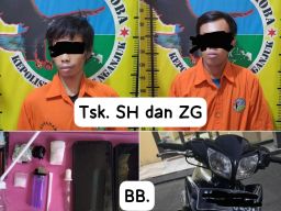 Polres Nganjuk Ungkap Kasus Peredaran Narkotika dan Tangkap Dua Tersangka