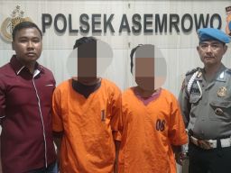 Dua Pelaku Curanmor Diamankan Reskrim Polsek Asemrowo