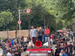 200 Mahasiswa DPP IMM Gelar Aksi Damai, Tuntut Harun Masiku di Tangkap