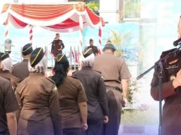 Kajati Jatim Pimpin Upacara Peringatan HUT Korpri ke 53