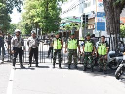 Polres Bondowoso Kawal Proses Rekapitulasi Hitung Suara Hasil Pilkada