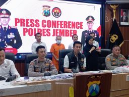 Polres Jember Ungkap Kasus Pembunuh Wanita Paruh Baya di Tanggul