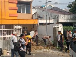 Akibat Pascakebakaran,Polsek Tegalsari sementara Pindah Eks Kantor Bawaslu Jatim