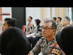 Kanit Kamsel Polres Gresik Hadiri Komsos Bersama Aparat Pemerintah di Kodim 0817/ Gresik 