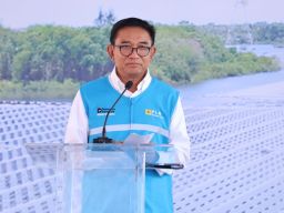 PLN Mulai Bangun PLTS Terapung Kapasitas 92 MWp di Waduk Saguling, Jawa Barat