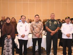 IRDAM V/Brawijaya Hadiri Rakornas Sinkronisasi Tata Ruang Pertahanan Tahun 2025 di Surabaya