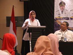 Hadiri Sosialisasi Program Pengembangan Usaha Mikro 2026, Mimik Idayana Pesankan Lebih Tepat Sasaran