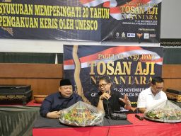 Pameran Keris Tosan Aji Nusantara Hadirkan Diskusi "Perspektif Komunikasi Perkerisan Indonesia"