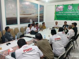 Ketua Umum PB Pordi Tekankan Integritas Organisasi dalam Rakorda Jawa Timur