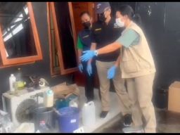 BNN Berhasil Gulung Pabrik Narkotika Gol 1 Jenis MDMB -4EN -Pinaca