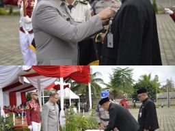 Sertijab Plt Kepala Sekolah di SMAN 2 Taruna Bhayangkara Banyuwangi Berlangsung Khidmat