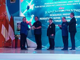 Pelantikan Pengurus PSTI Jawa Timur Dorong Pembinaan Atlet Berjenjang dan Liga Sepak Takraw