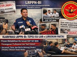 Tepis Isu Liar, LRPPN-BI Pastikan Rehabilitasi Pasien DG Sesuai SOP TAT BNN dan Masih Berjalan