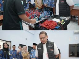 Kadindik Jatim Pantau Langsung Fasilitas dan KBM di SMKN 1 Jenangan