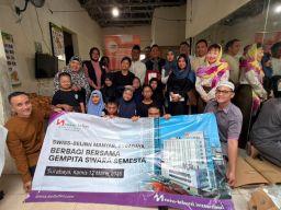 Inspirasi di Bulan Ramadan,Swiss-Belinn Manyar Surabaya Gelar CSR untuk Anak Berkebutuhan Khusus