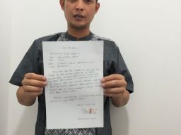 Edarkan Benih Padi Bukan Produk Resmi, Pria Asal Gresik Buat Surat Pernyataan dan Minta Maaf
