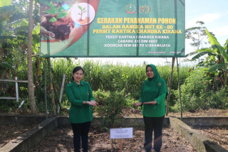 Persit Dorong Ketahanan Pangan dan Pelestarian Lingkungan di Tulungagung