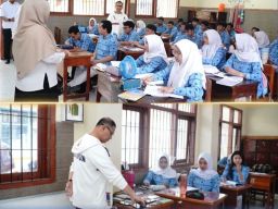 Kadisdik Jatim Tekankan Disiplin Digital Saat Tinjau Pembelajaran di SMAN 1 Kediri