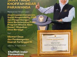 Khofifah Raih Penghargaan Nasional atas Program CSR dan Desa Berkelanjutan