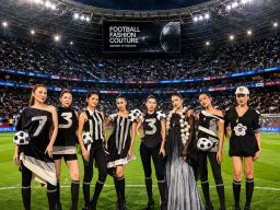 Football Fashion Couture Karya Embran Nawawi Pecah di Festival Rujak Uleg Surabaya