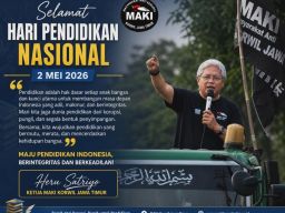 MAKI Jatim Serukan Pendidikan Bersih dan Berintegritas di Hari Pendidikan Nasional 2026