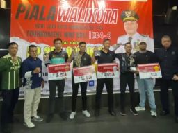 Ratusan Pebiliar Ramaikan Turnamen Nine Ball Piala Wali Kota Surabaya