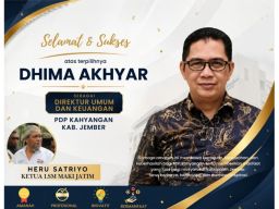 Heru Satriyo Apresiasi Terpilihnya Dhima Akhyar sebagai Direktur PDP Kahyangan