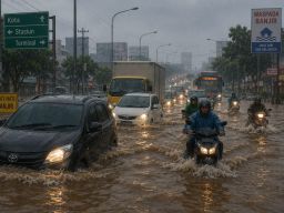 Alarm Bagi Pemkot! Genangan Meluas Usai Hujan Deras Guyur Surabaya