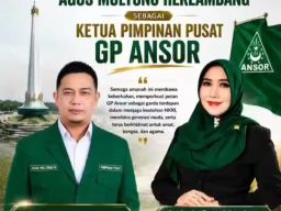 Ketua Baru GP Ansor Terpilih, Ning Lia Tekankan Penguatan Peran Pemuda dan Keutuhan NKRI