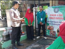 Polsek Dukuh Pakis Gelorakan Gerakan Pekarangan Bergizi dan Budidaya Ikan untuk Kesejahteraan Warga
