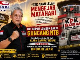 Heru MAKI: OTT Lombok Barat Harus Jadi Titik Balik Perang Total Melawan Korupsi!