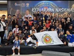 Kejurnas AKTI 2026 Sukses Digelar,300 Atlet Kungfu Tradisional dari Seluruh Indonesia Bertanding