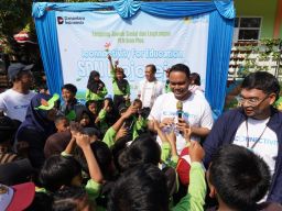 PLN Icon Plus Dukung Pembelajaran Digital di SDN Mojorejo 01