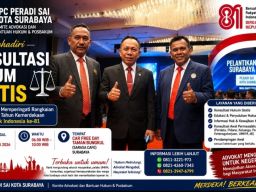 Dekatkan Akses Keadilan, Peradi SAI Surabaya Gelar Konsultasi Hukum Gratis di Taman Bungkul