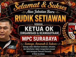 Rudik Setiawan Dapat Amanah Baru, PAC Pemuda Pancasila Sawahan Sampaikan Ucapan Selamat Dan Sukses