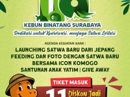 Empat Kura-Kura Aldabra dari Jepang Jadi Penghuni Baru KBS di Usia ke-110 Tahun