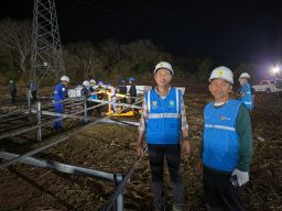 PLN UIP JBTB All-Out Sukseskan Groundbreaking PLTS 100 GWp Gilimanuk oleh Presiden Prabowo Subianto