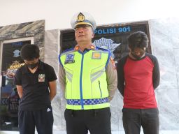 Gerak Cepat Satlantas Polres Pelabuhan Tanjung Perak,Tindak Truk Ugal Ugalan