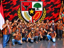 Demi Pengajian Berjalan Lancar, PAC Pemuda Pancasila Sawahan Turunkan Jajaran