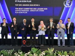 Dua Penghargaan TOP GRC Awards 2026 Kembali Diraih,Tegaskan Komitmen PLN Icon Plus pada Tata Kelola
