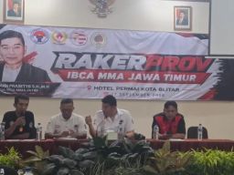IBCA MMA Jatim Gelar Rakerprov 2026, Matangkan Pembinaan Atlet Menuju PON 2028